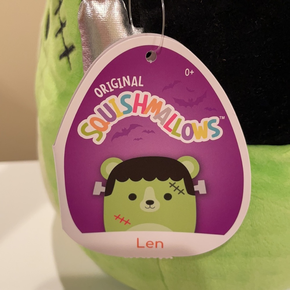 NWT 8” Len the Franken Bear Squishmallow - Picture 3 of 4